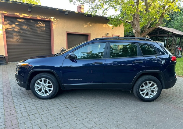 Jeep Cherokee cena 56900 przebieg: 180028, rok produkcji 2015 z Chojnice małe 232